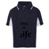 Podium Kids Contrast Polo Thumbnail