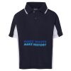 Podium Kids Contrast Polo Thumbnail
