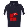 Podium Kids Contrast Polo Thumbnail
