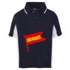 Podium Kids Contrast Polo Thumbnail