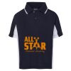 Podium Kids Contrast Polo Thumbnail