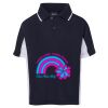 Podium Kids Contrast Polo Thumbnail