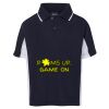 Podium Kids Contrast Polo Thumbnail