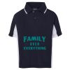 Podium Kids Contrast Polo Thumbnail