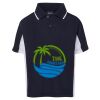 Podium Kids Contrast Polo Thumbnail