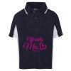 Podium Kids Contrast Polo Thumbnail