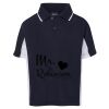 Podium Kids Contrast Polo Thumbnail