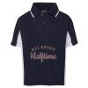 Podium Kids Contrast Polo Thumbnail