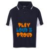Podium Kids Contrast Polo Thumbnail