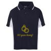 Podium Kids Contrast Polo Thumbnail