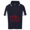 Podium Kids Contrast Polo Thumbnail
