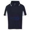 Podium Kids Contrast Polo Thumbnail