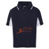 Podium Kids Contrast Polo Thumbnail