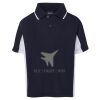 Podium Kids Contrast Polo Thumbnail