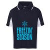 Podium Kids Contrast Polo Thumbnail