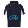 Podium Kids Contrast Polo Thumbnail