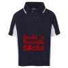 Podium Kids Contrast Polo Thumbnail
